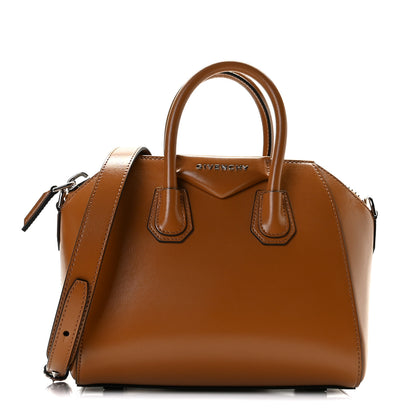 Givenchy Shiny Lord Calfskin Mini Antigona Camel 1 of 8