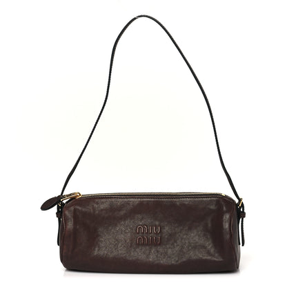 Miu Miu Nappa Aviator Mini Pouch Radica 1 of 9