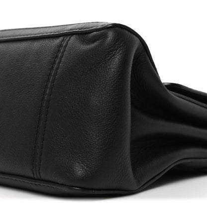 Louis Vuitton Smooth Calfskin Soft Dauphine MM Black 9 of 9