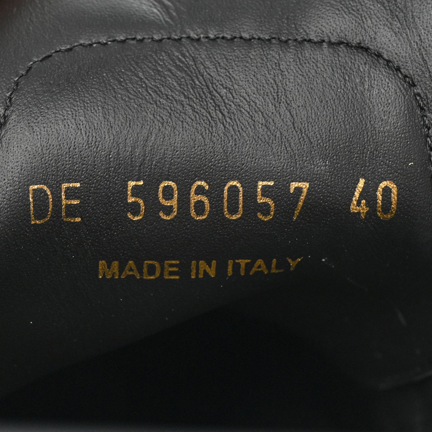 Calfskin Andy Low Top Sneakers 40 Black