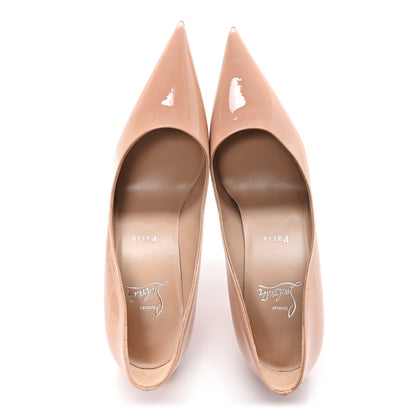 Christian Louboutin Patent Miss Z 100 Pumps 39.5 Blush 2 of 8