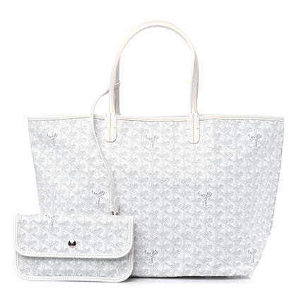 Goyard Goyardine Saint Louis PM White 1 of 9