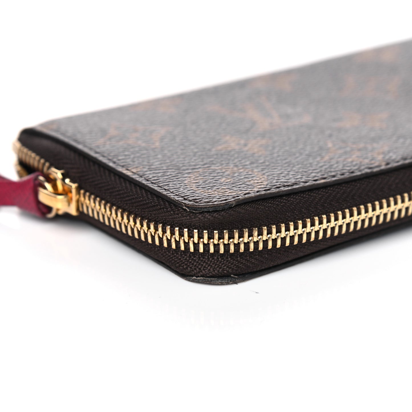 Monogram Clemence Wallet Fuchsia