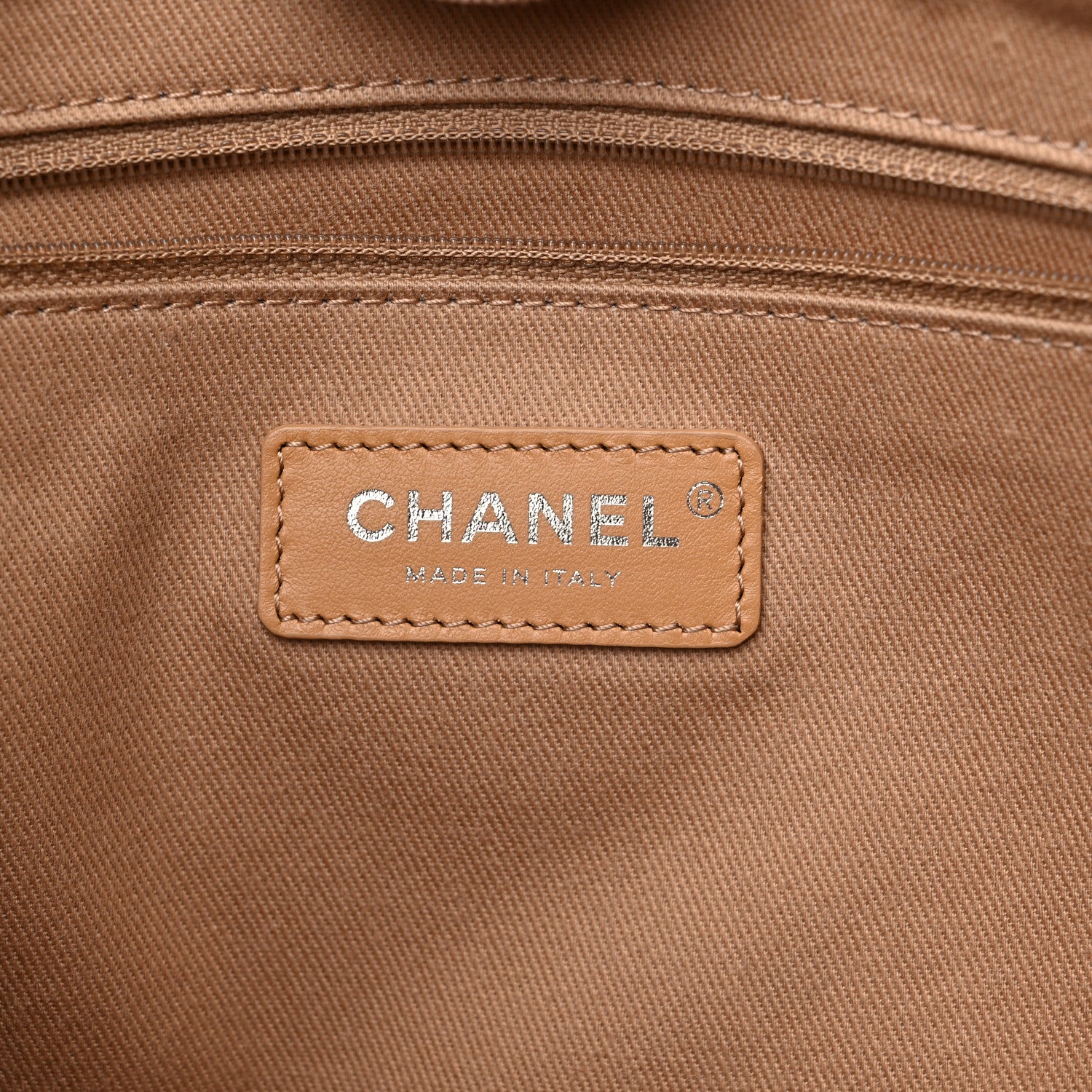 Chanel Mixed Fibers Small Deauville Tote Beige 7 of 11