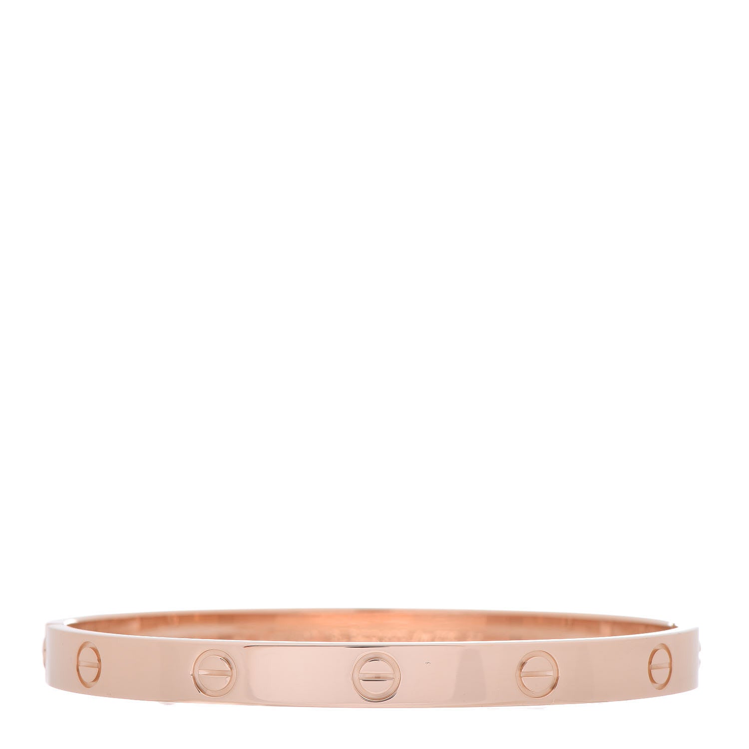 Cartier 18K Pink Gold LOVE Bracelet 18 2 of 13