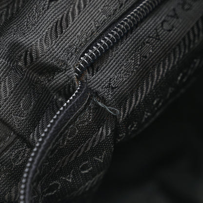 Prada Nylon Tessuto Quilted Shoulder Bag Black 10 of 15