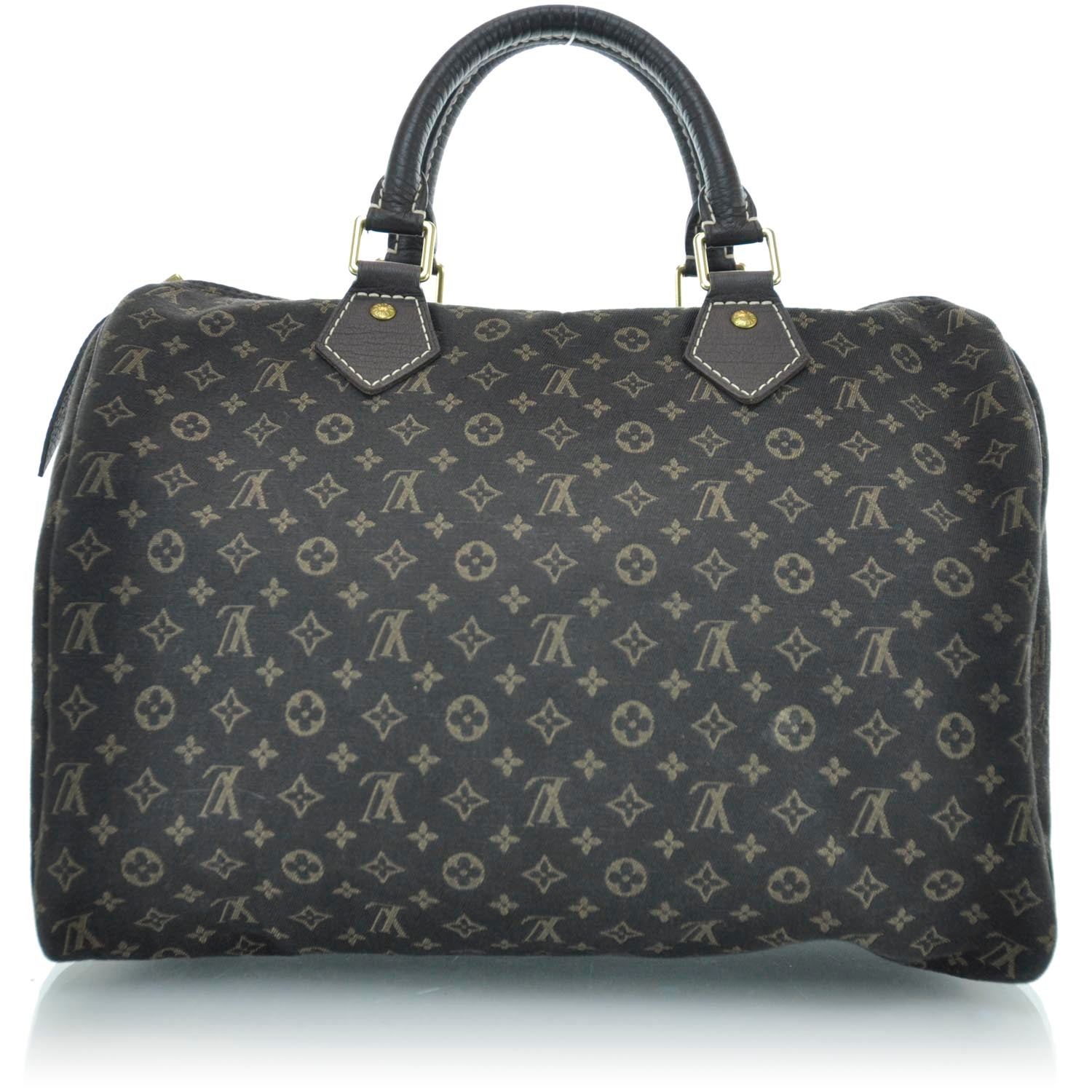 Louis Vuitton Mini Lin Speedy 30 Ebene 3 of 12