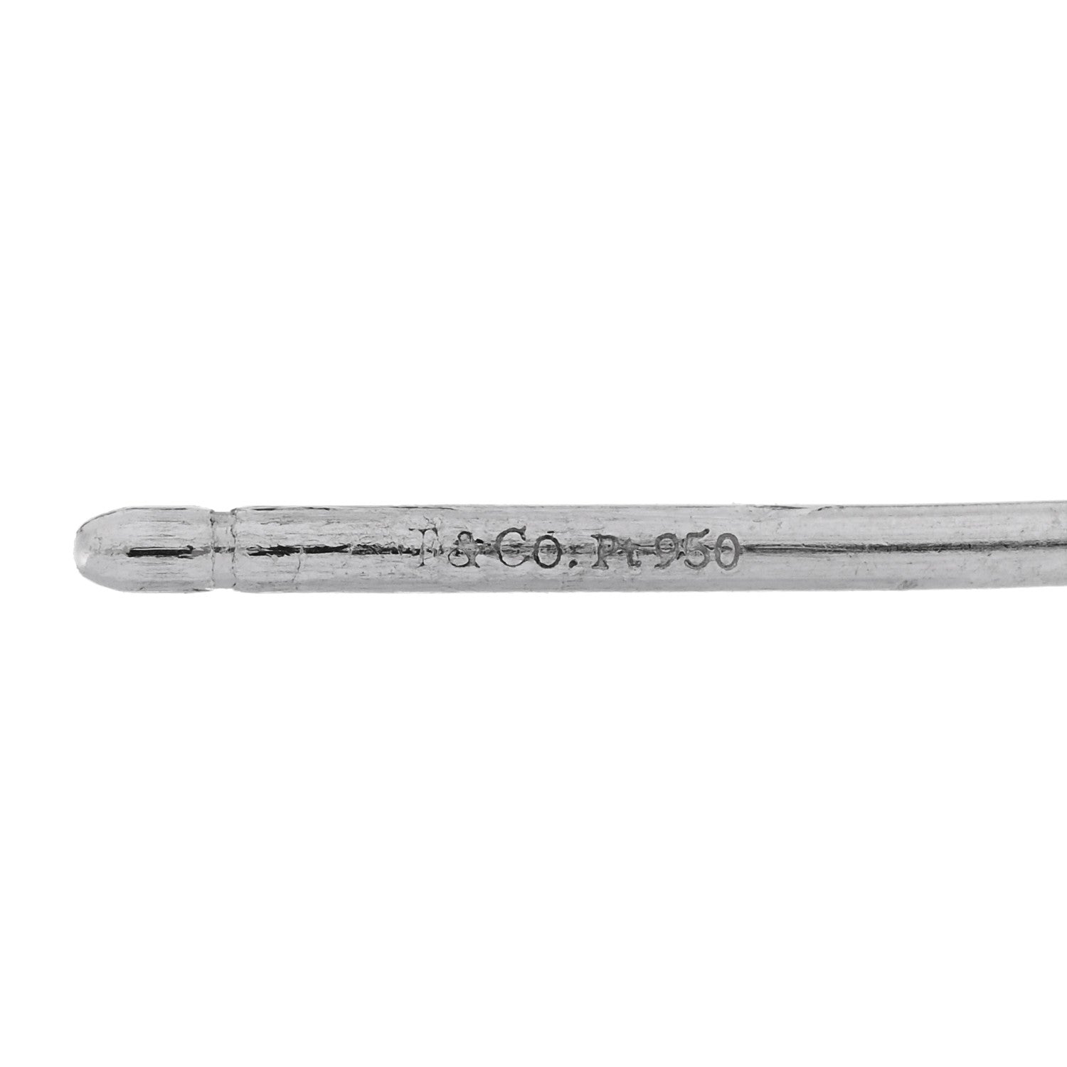 Tiffany Platinum Elsa Peretti Diamonds by the Yard Drop Earrings 4 of 6