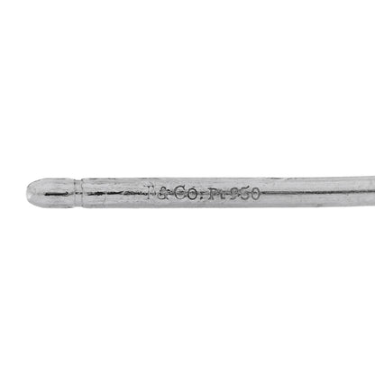 Tiffany Platinum Elsa Peretti Diamonds by the Yard Drop Earrings 4 of 6