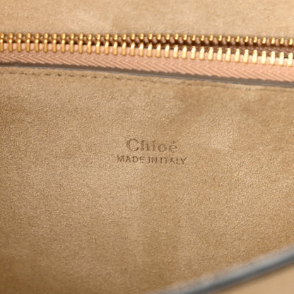 Chloe Suede Calfskin Medium Faye Shoulder Bag Black 6 of 7