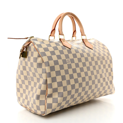 Louis Vuitton Damier Azur Speedy 35 3 of 18