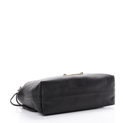 Burberry Calfskin House Check Little Crush Black 3 of 11