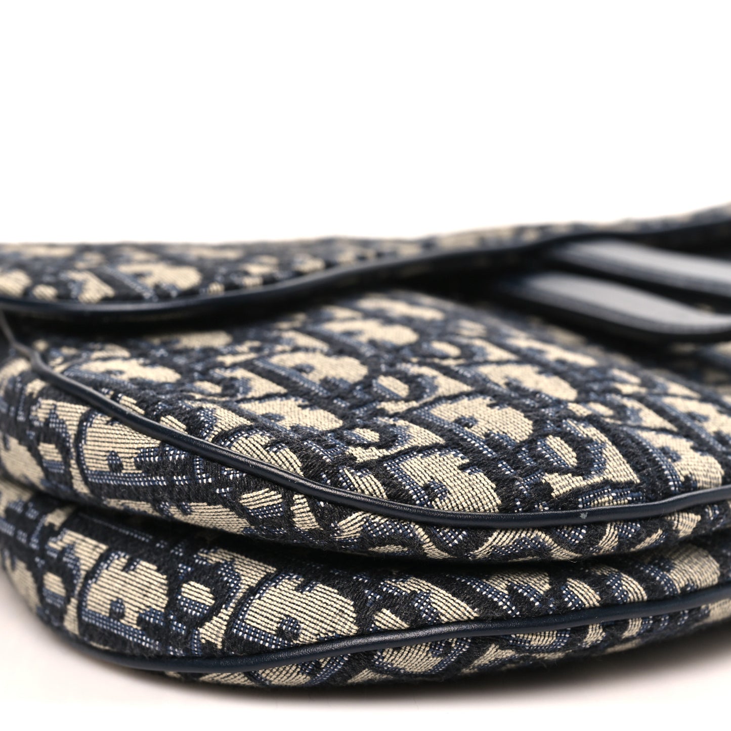 Oblique Saddle Bag Blue