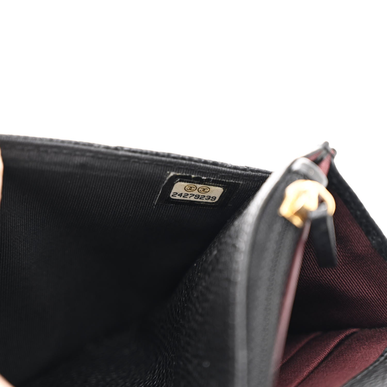 Chanel Caviar Quilted Wallet on Chain WOC Black 8 of 11