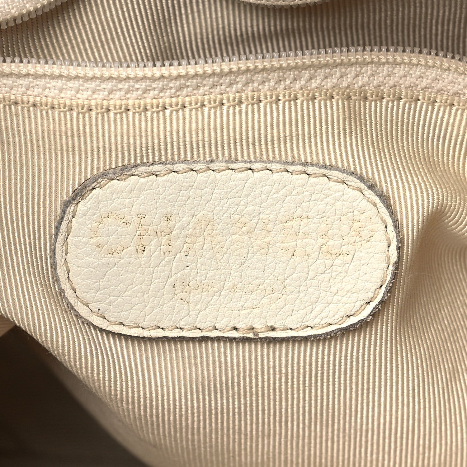 Chanel Caviar Quilted Drawstring Shoulder Bag Beige 6 of 11