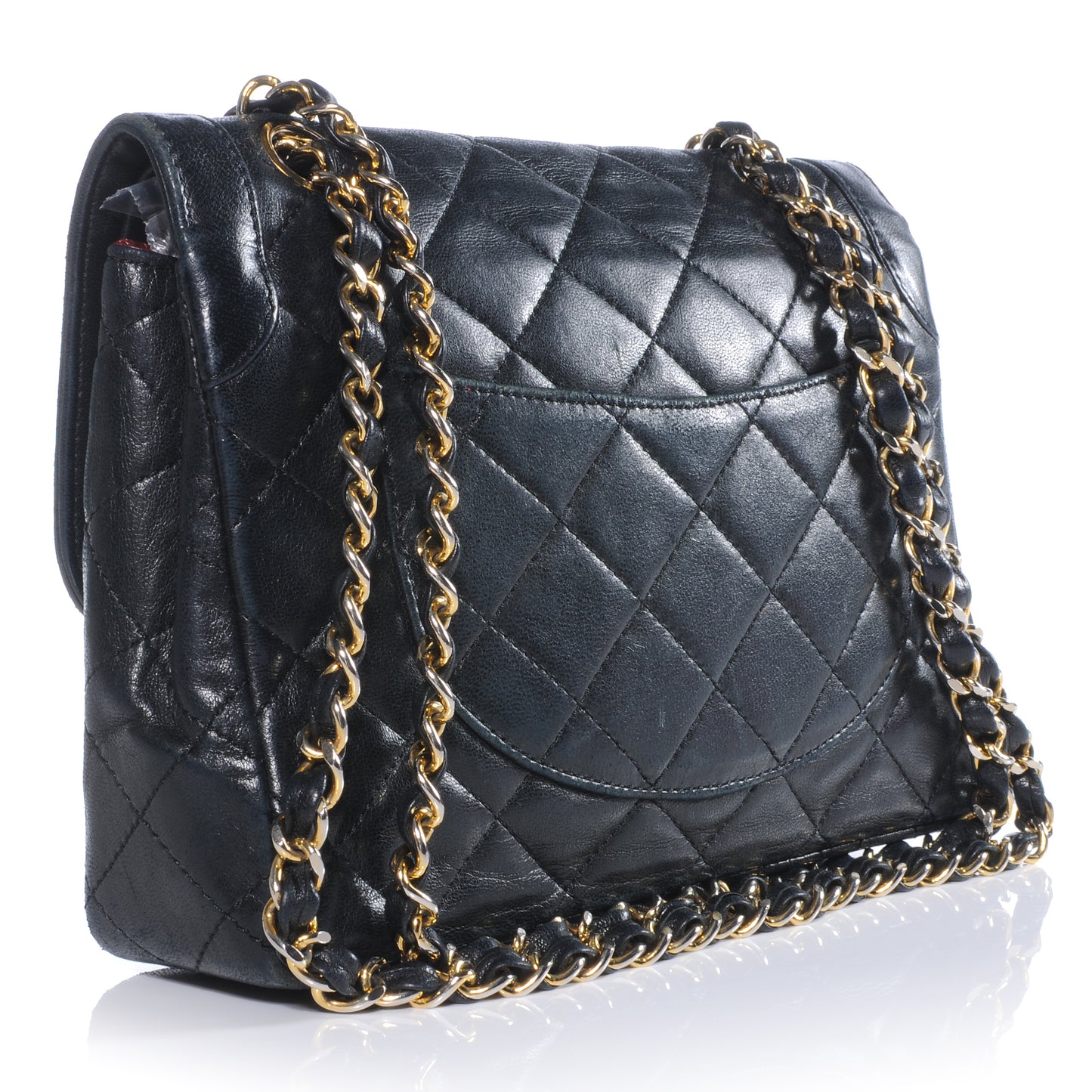 Lambskin Small Flap Bag Black