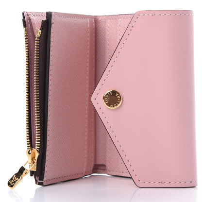 Louis Vuitton Monogram Zoe Wallet Rose Ballerine 5 of 11