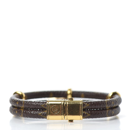 Louis Vuitton Monogram Keep It Twice Bracelet 17 3 of 4