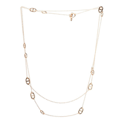 Hermes 18K Rose Gold PM Farandole Necklace 120 3 of 4