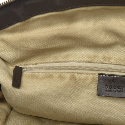 Gucci Monogram Medium Sukey Boston Bag Brown 8 of 16
