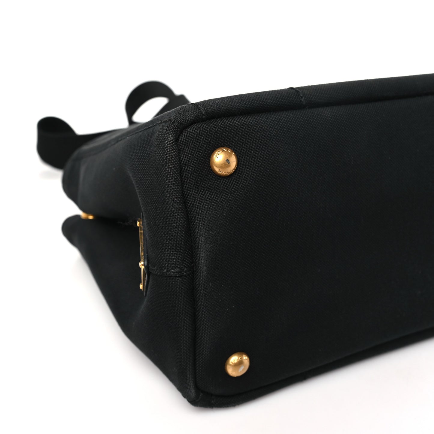 Canapa Small Logo Tote Black