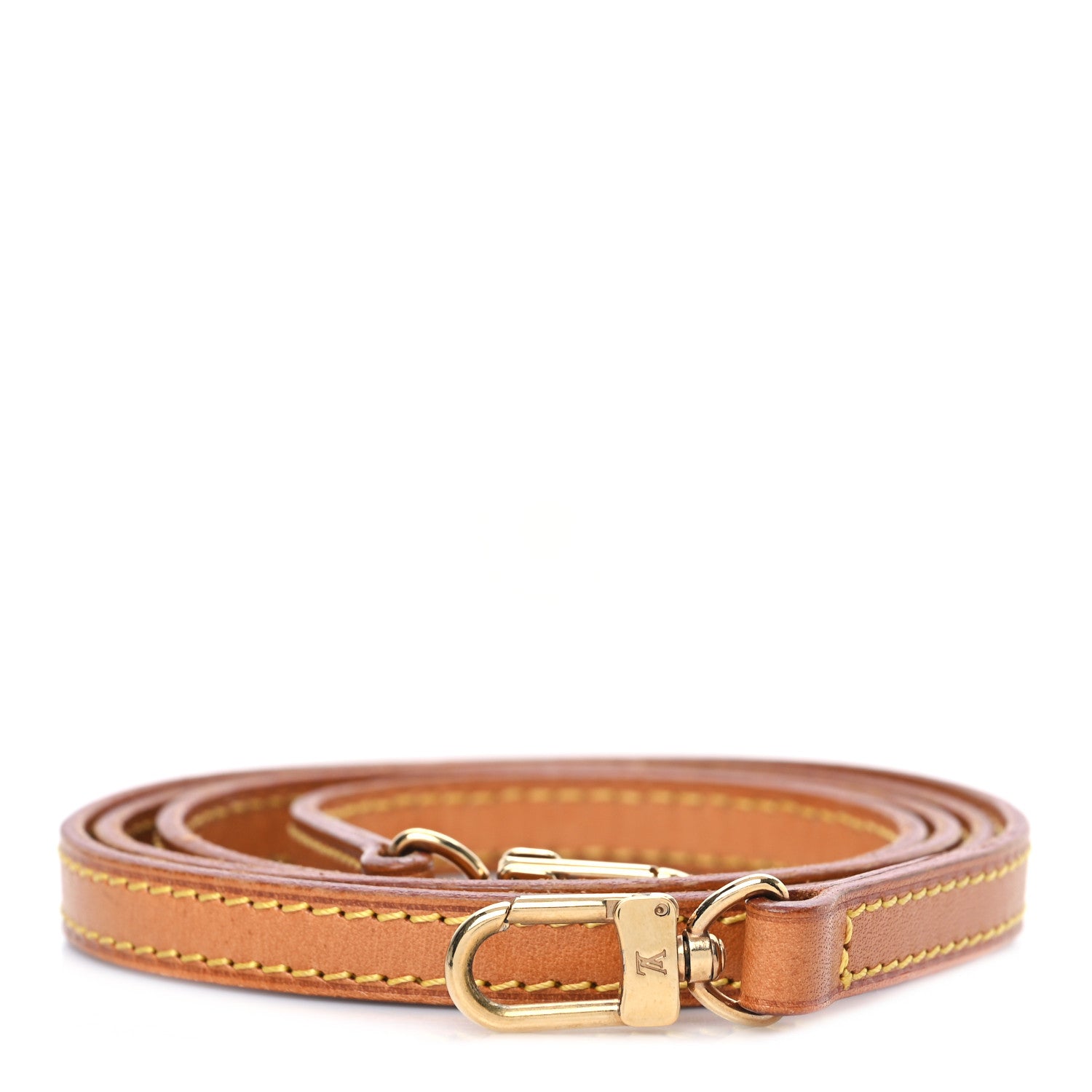 Louis Vuitton Vachetta 12mm Long Shoulder Strap VVN 1 of 4