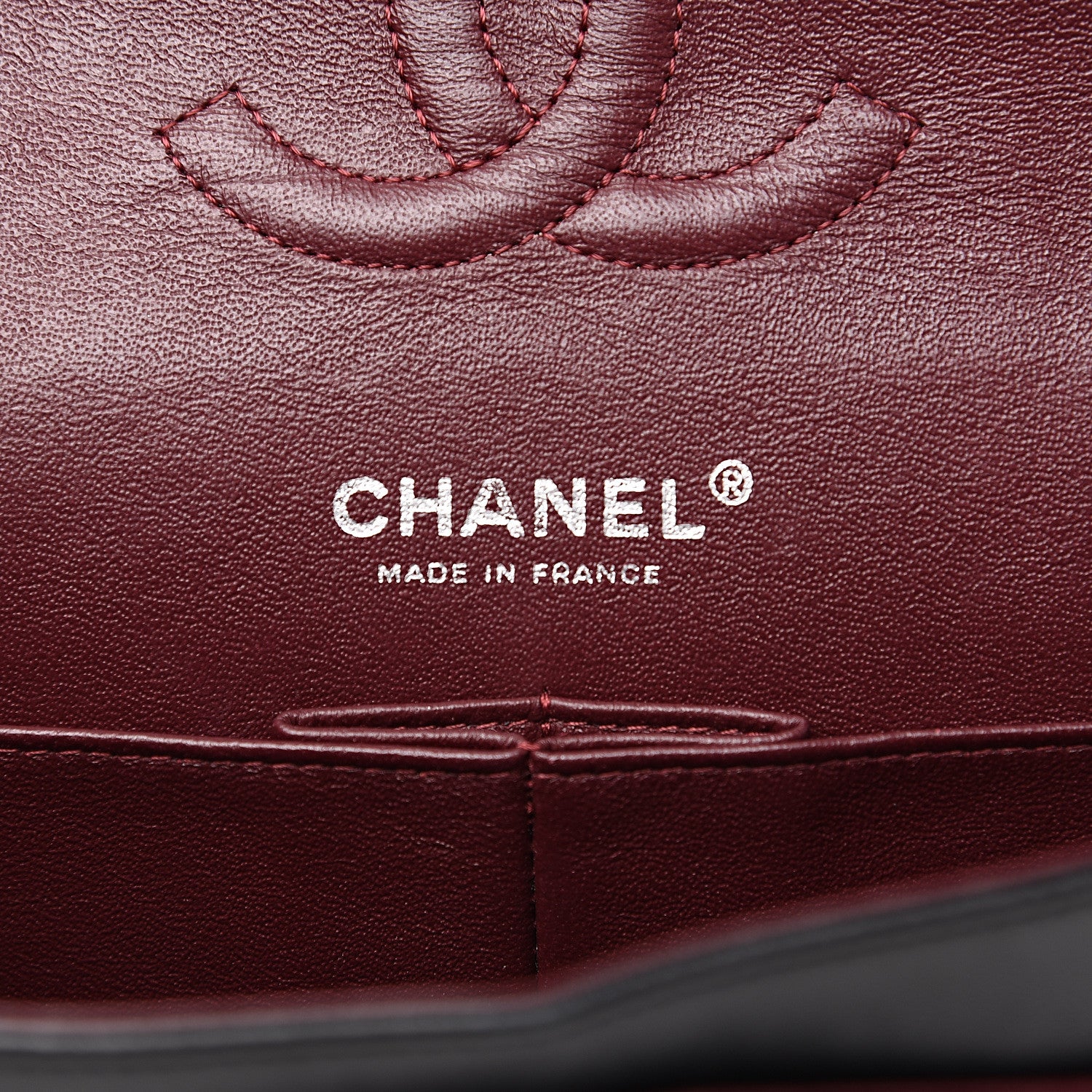 Chanel Lambskin Quilted Medium Double Flap Black 5 of 14