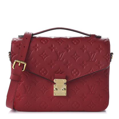 Louis Vuitton Empreinte Pochette Metis Scarlet 1 of 9
