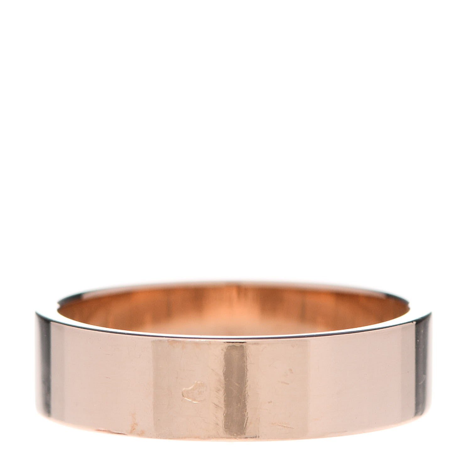 Hermes 18K Rose Gold PM Collier De Chien Ring 53 6.25 3 of 5