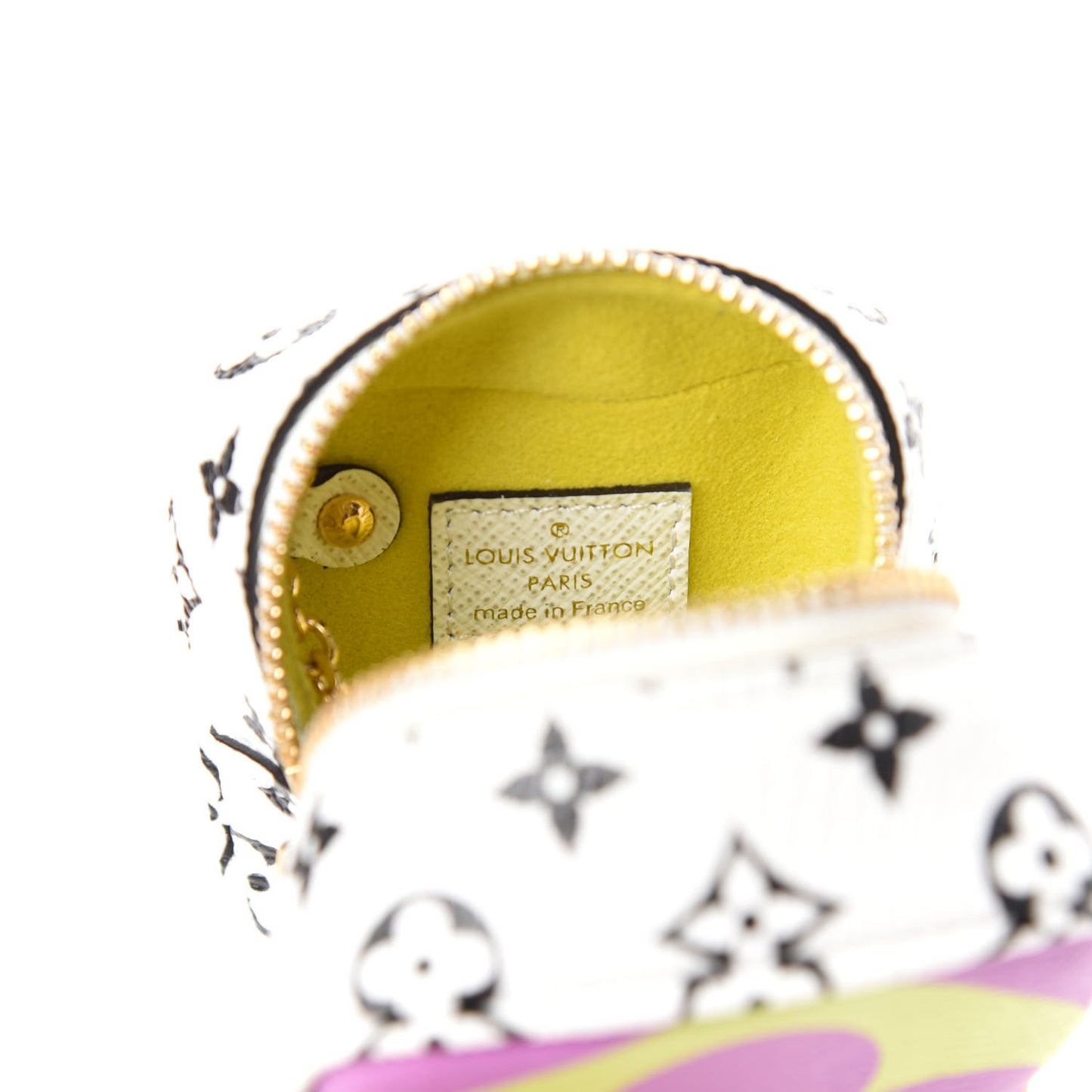 Monogram Giant Cube Coin Purse Pink