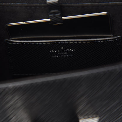 Louis Vuitton Epi Twist Shoulder Bag MM Black 6 of 10