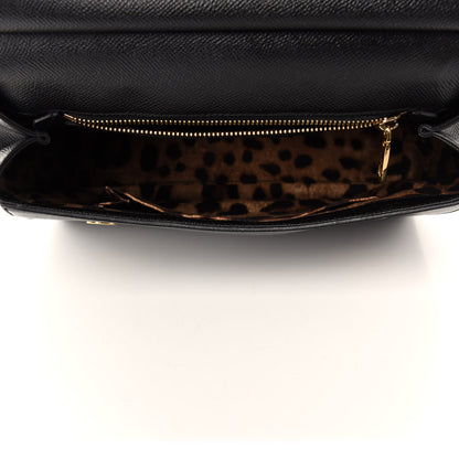 Dolce & Gabbana Dauphine Medium Miss Sicily Satchel Black 5 of 10