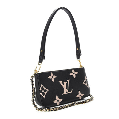 Louis Vuitton Empreinte Monogram Giant Multi Pochette Accessories Black Beige 3 of 10