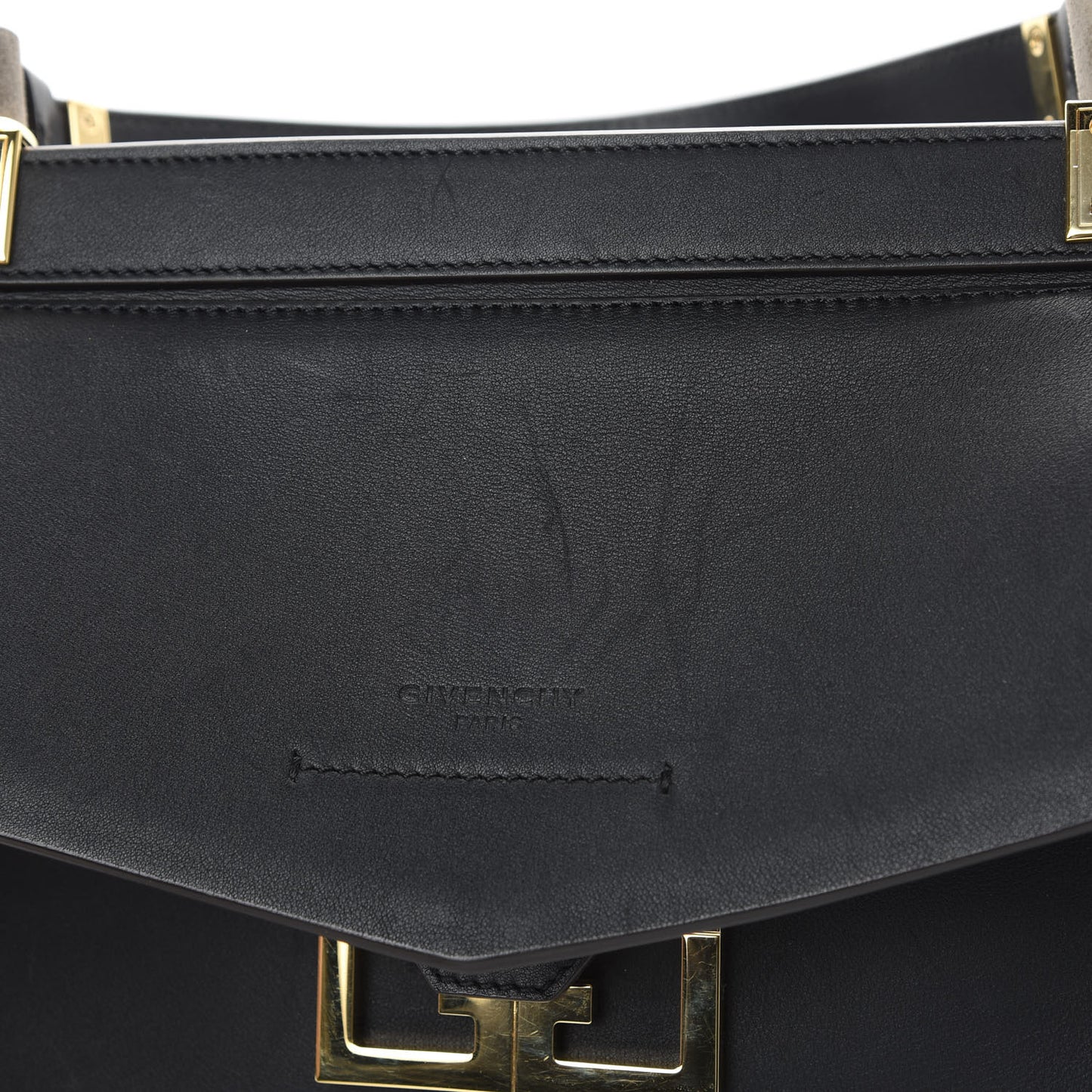 Calfskin Small Mystic Shoulder Bag Black