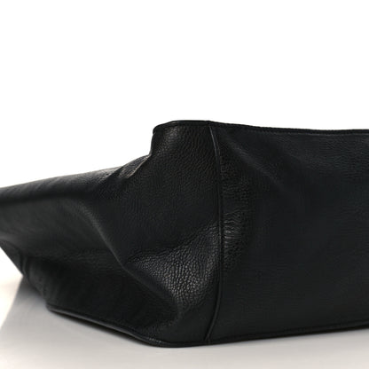 Stella McCartney Eco Alter Nappa Studded Eyelet East West Perforated Tote Black 7 of 10