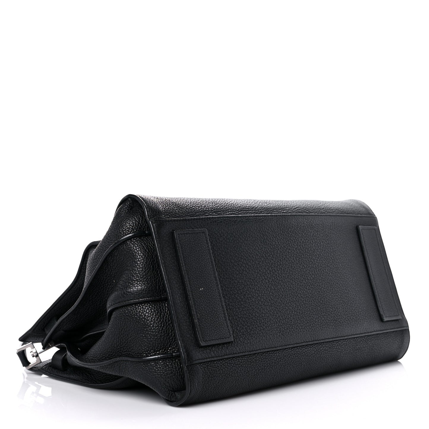 Grained Calfskin Medium Souple Sac De Jour Black