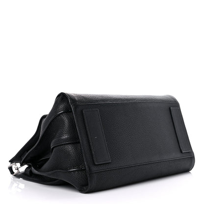 Saint Laurent Grained Calfskin Medium Souple Sac De Jour Black 5 of 19