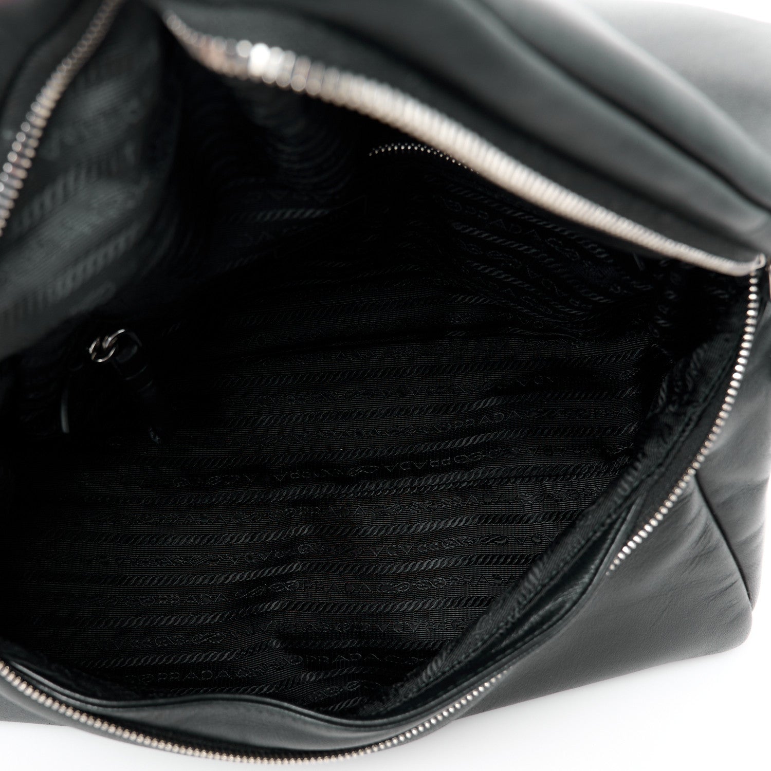 Prada Nappa Padded Signaux Bag Black 5 of 11