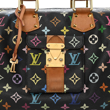 Louis Vuitton Monogram Multicolor Speedy 30 Black 8 of 15
