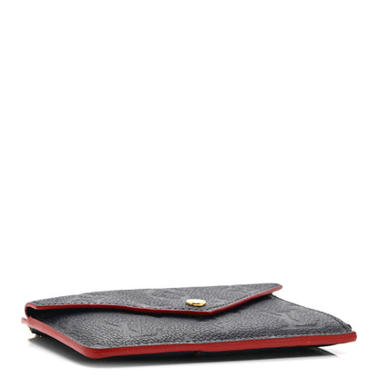 Louis Vuitton Empreinte Recto Verso Card Holder Marine Rouge 4 of 6