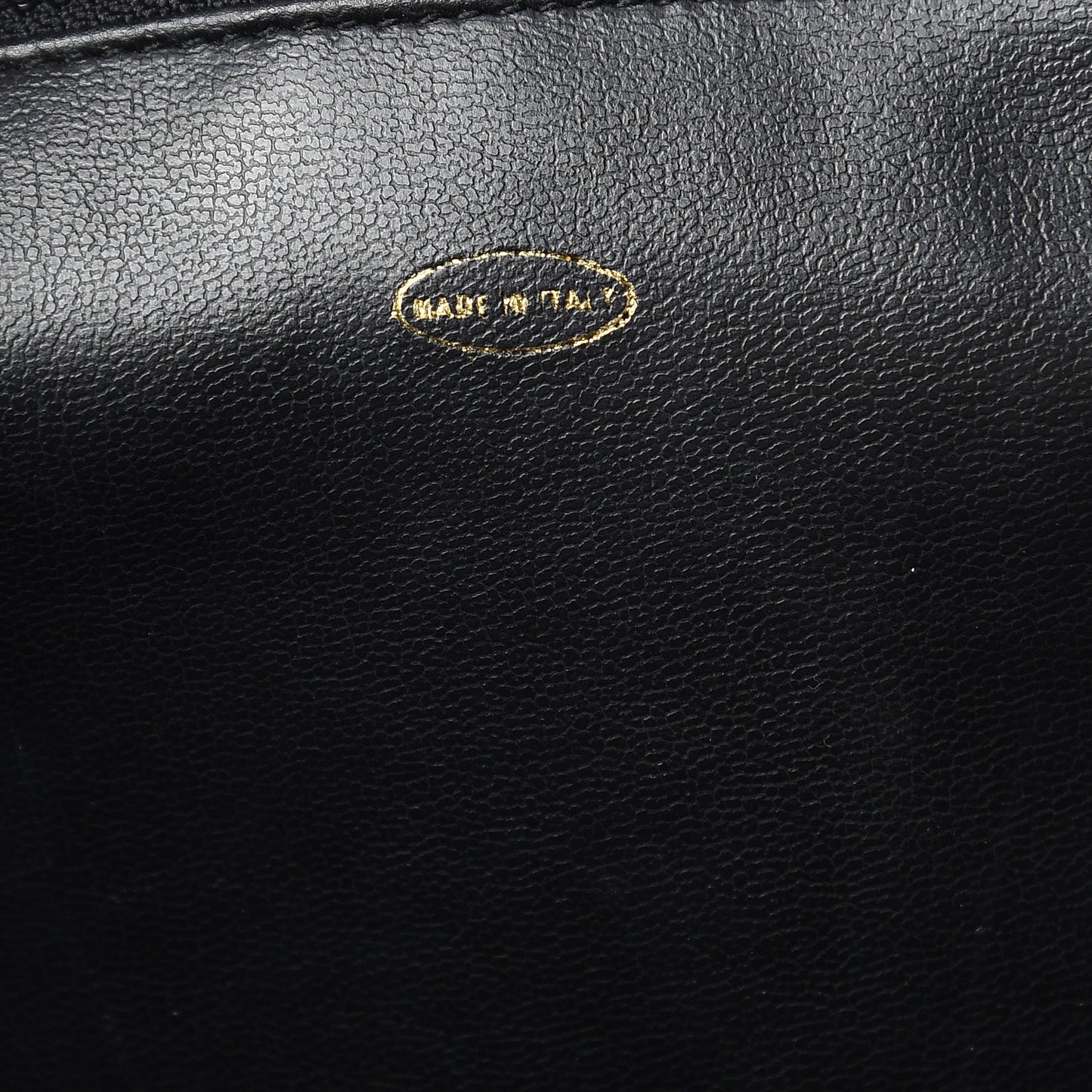 Lambskin Quilted Shoulder Bag Black