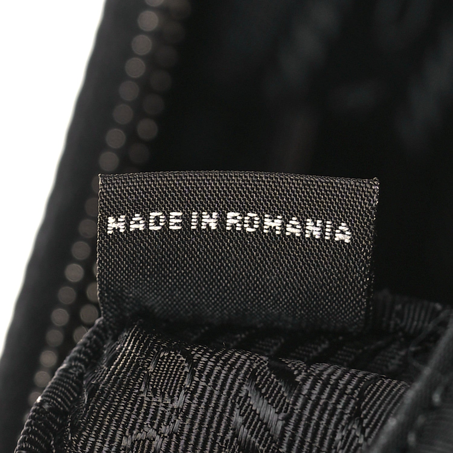 Prada Tessuto Nylon Saffiano Mini Re-Edition 2005 Bag Black 7 of 9