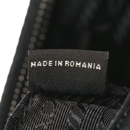 Prada Tessuto Nylon Saffiano Mini Re-Edition 2005 Bag Black 7 of 9