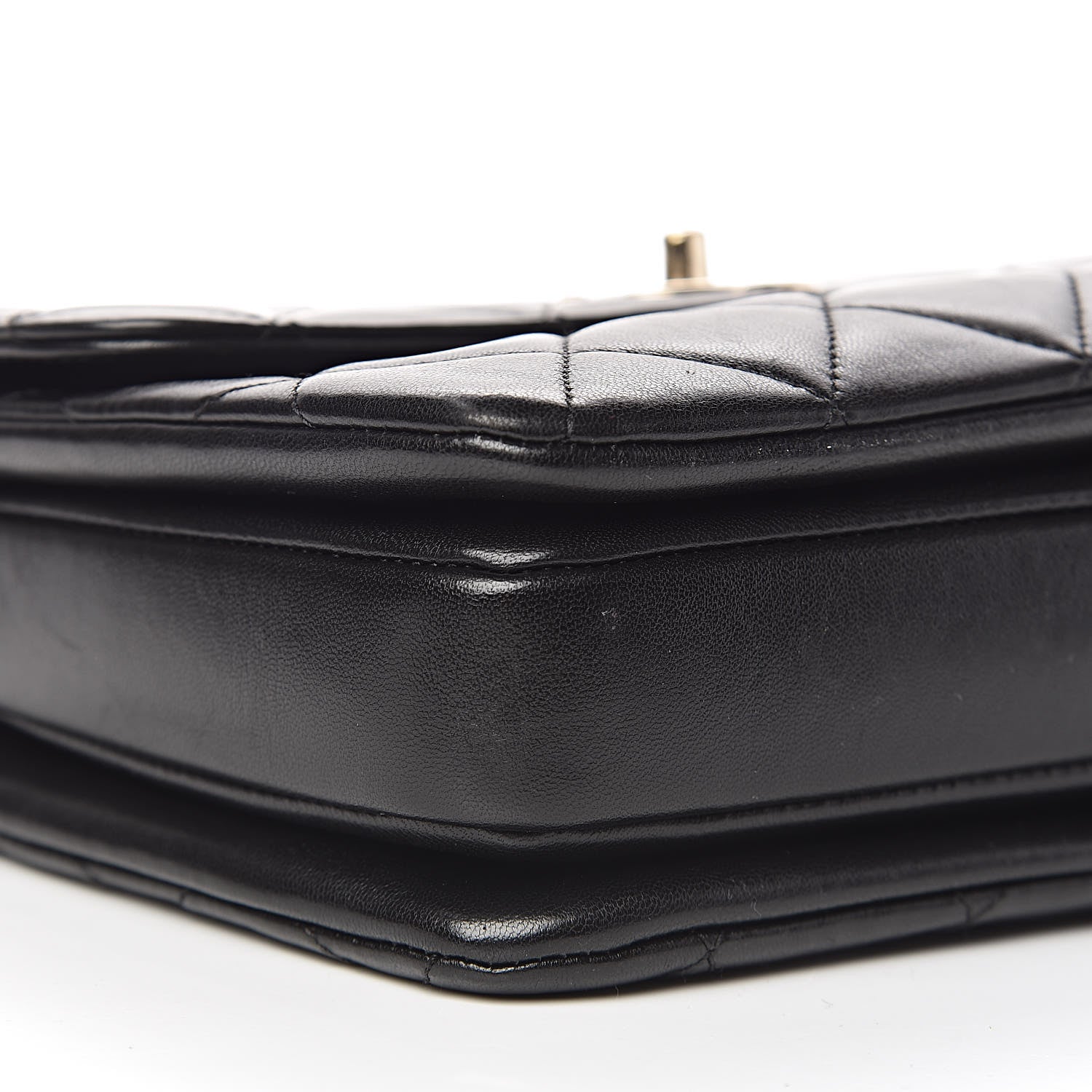 Chanel Lambskin Quilted Small Trendy CC Dual Handle Flap Bag Black 5 of 14