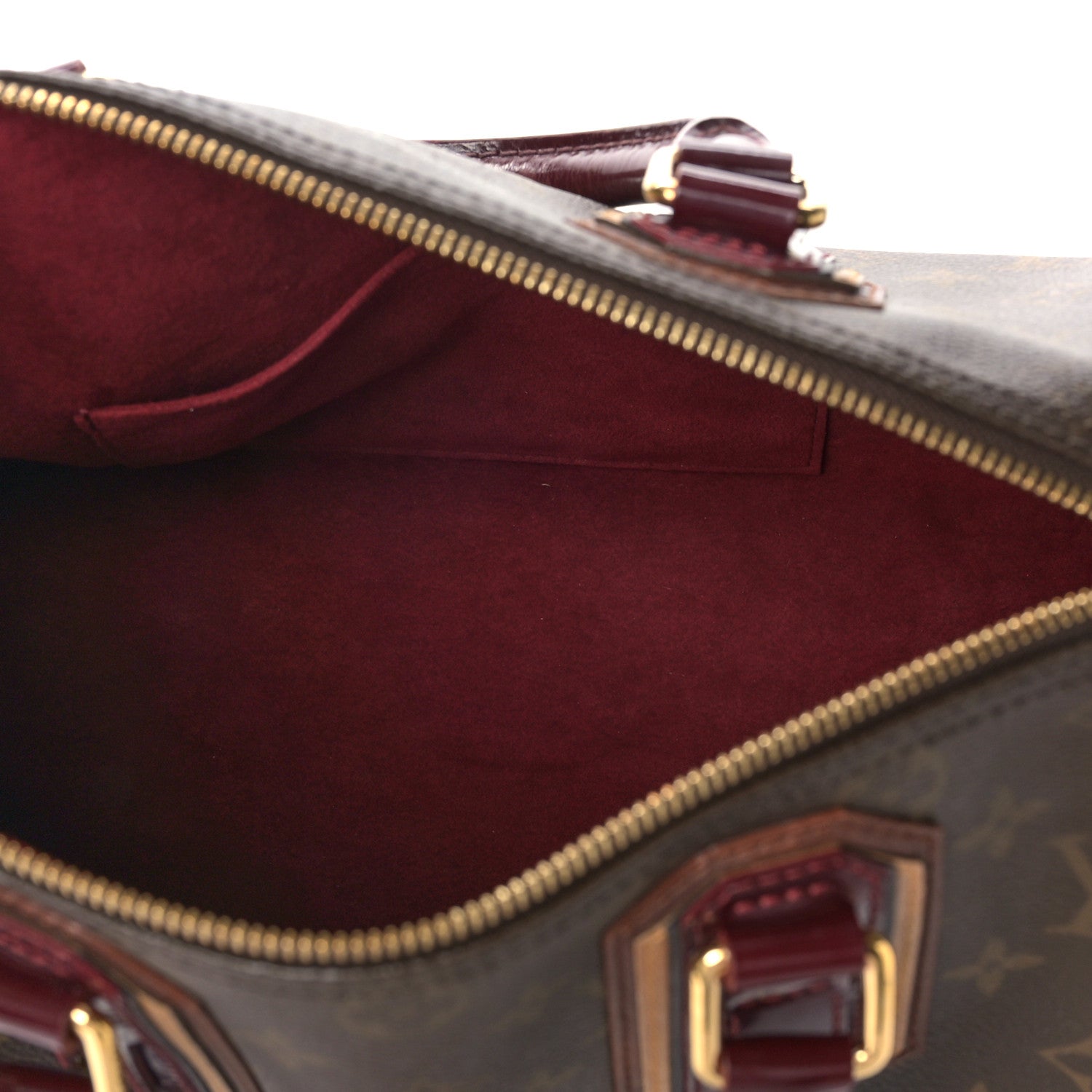 Louis Vuitton Monogram Mirage Speedy 30 Bordeaux 5 of 9