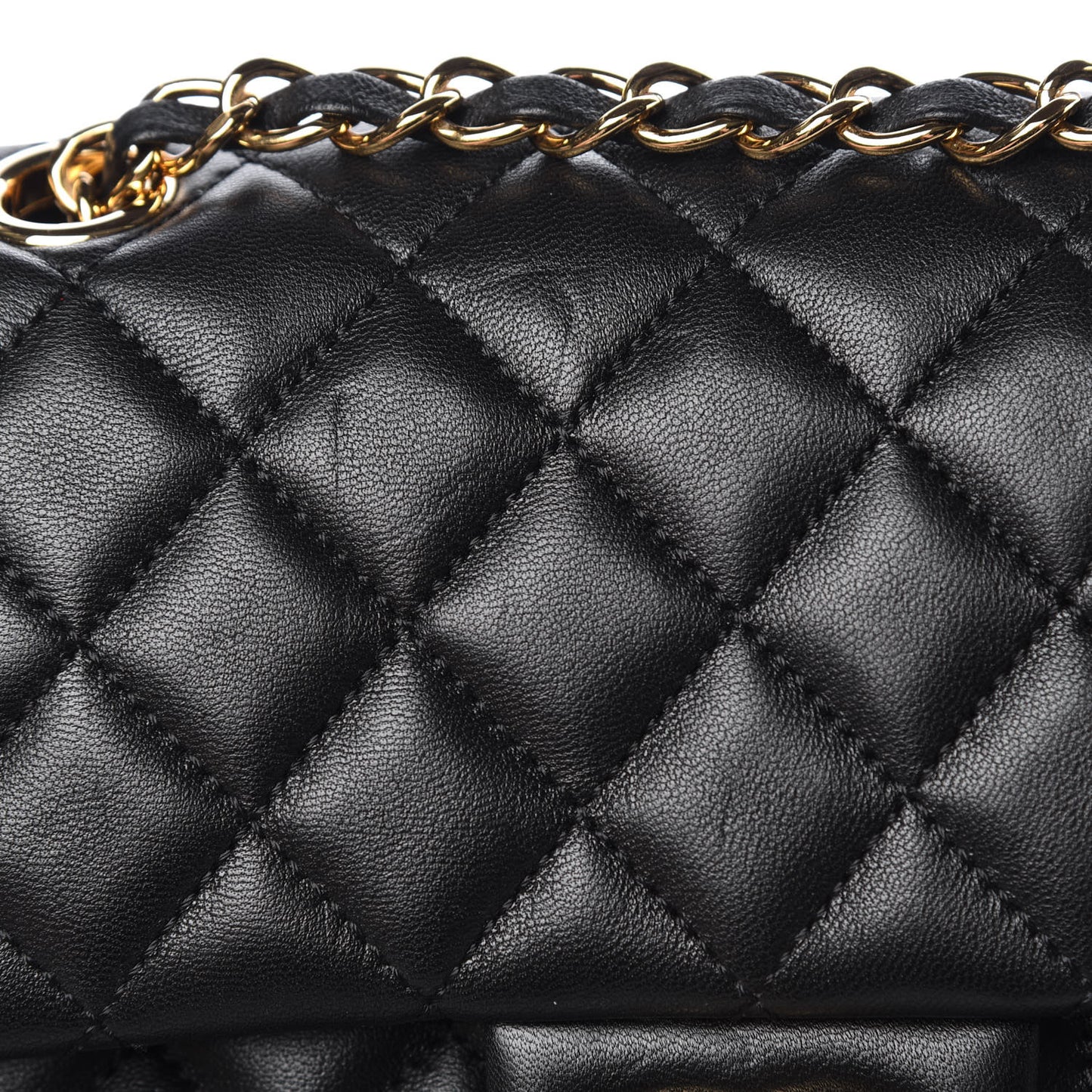 Lambskin Quilted Small Urban Spirit Backpack Black