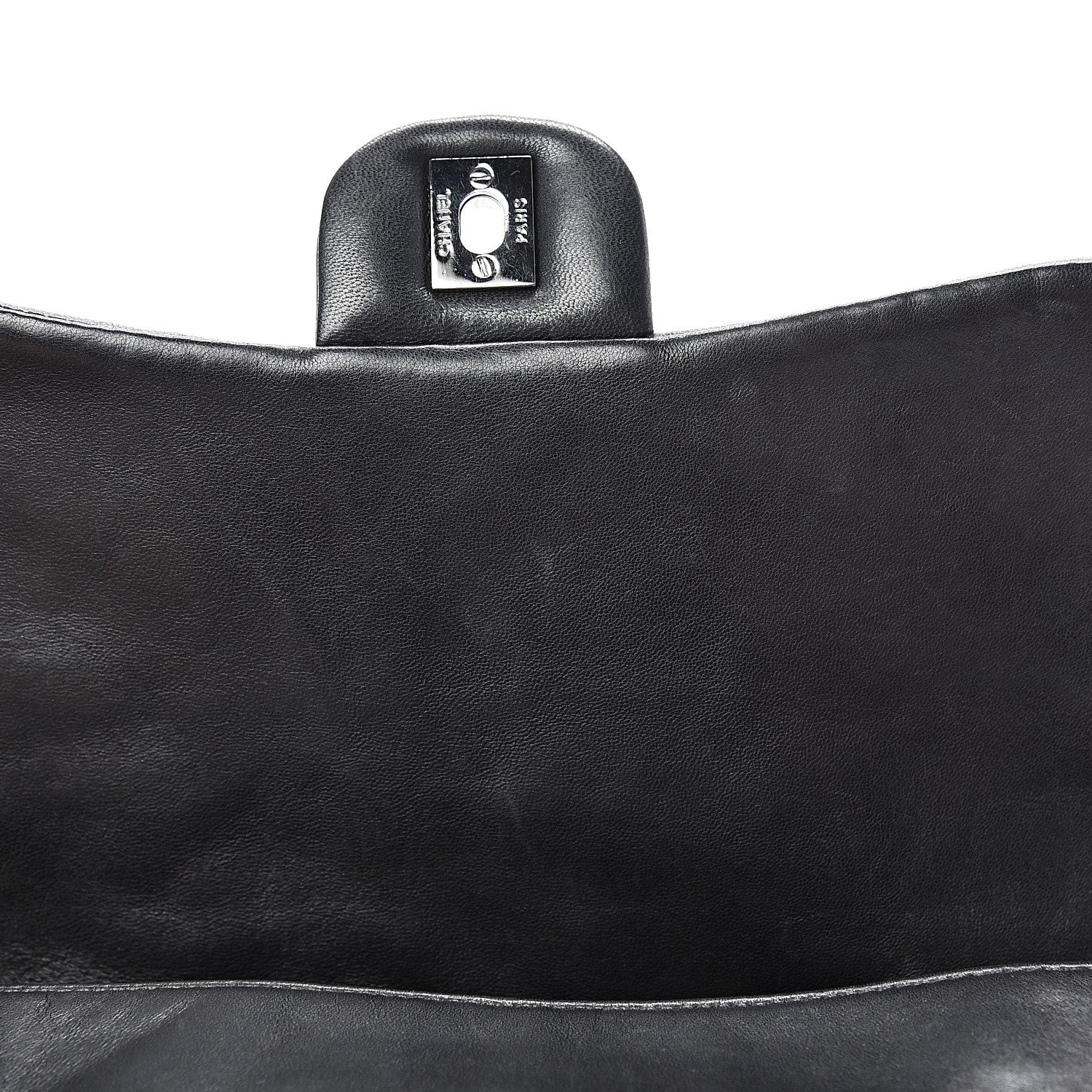 Chanel Lambskin Tweed Large Camellia Petals Flap Black 11 of 11