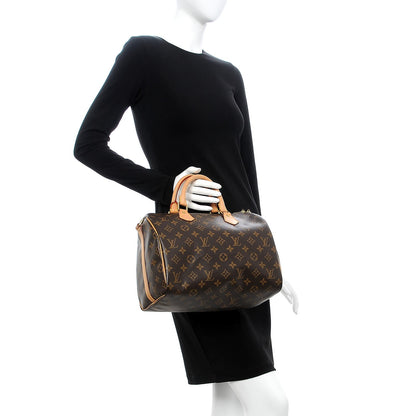 Louis Vuitton Monogram Speedy Bandouliere 30 3 of 8