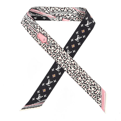 Louis Vuitton Silk Monogram Wild At Heart BB Bandeau Black 1 of 3