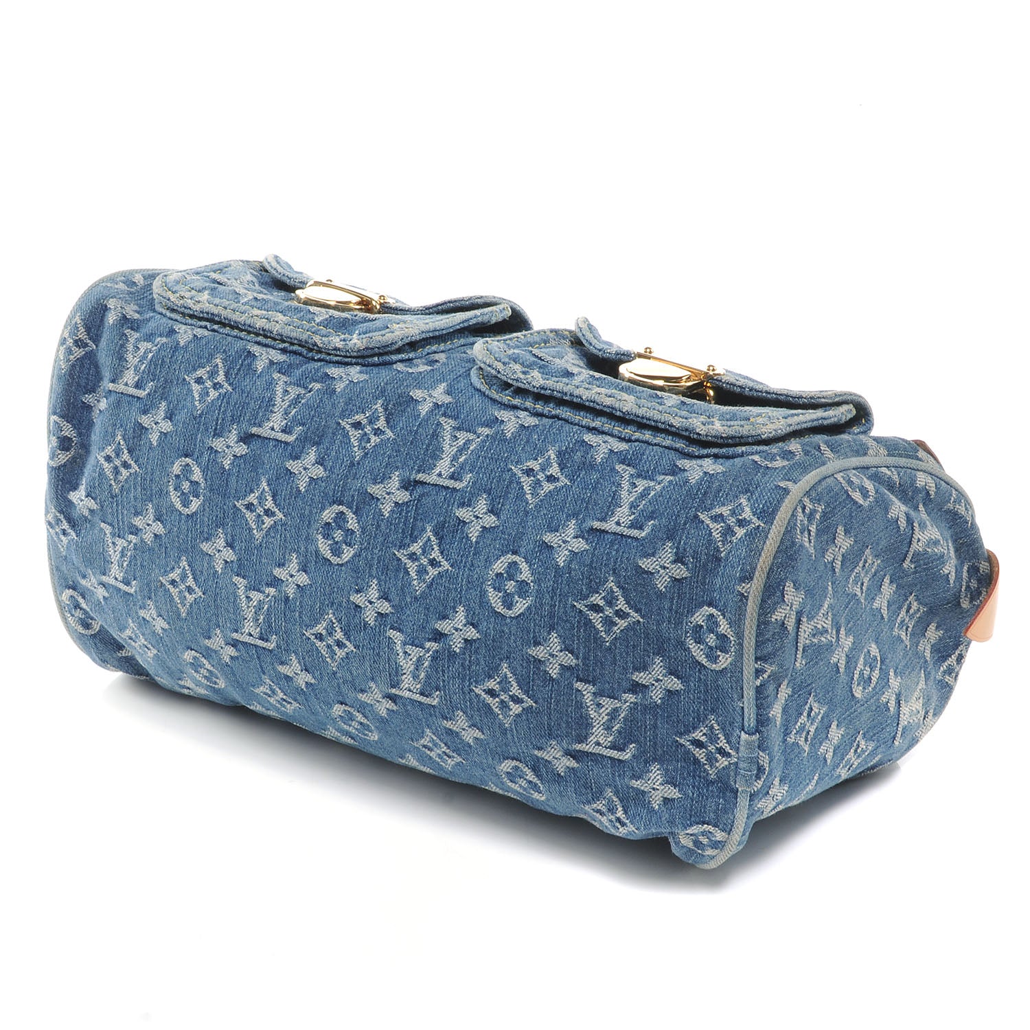 Louis Vuitton Monogram Denim Neo Speedy Blue 4 of 7